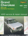 Jeep Grand Cherokee Gregorys Service Repair Manual  1993-2005 