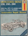 Mercedes Benz 230, 250 and 280 - Haynes - USED