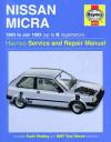 Nissan Micra 1983-1993 Haynes Service Repair Manual USED