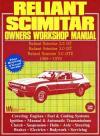 Reliant Scimitar 1968 1979 Service Repair Manual   Brooklands Books Ltd UK 
