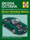 Skoda Octavia Petrol Diesel 1998-2004 Haynes Service Repair Manual USEd