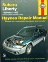 Subaru Liberty inc Outback 1989 1998 Haynes Service Repair Manual     