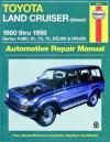 Toyota Land Cruiser Diesel 1980 1998 Haynes Service Repair Manual     
