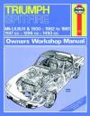 Triumph Spitfire 1962 1981 Haynes Service Repair Manual   