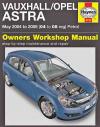 Holden Astra AH Petrol (Vauxhall Opel) 2004 2008 Haynes Service Repair Manual   