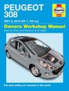 Peugeot 308 Petrol & Diesel 2007 - 2012 Haynes Owners Service and Repair Manual USED