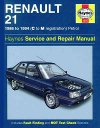 Renault 21 - Haynes Workshop repair manual