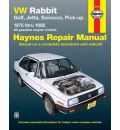 VW Rabbit, Golf, Jetta, Scirocco, Pick-up (1975-1992) Automotive Repair Manual