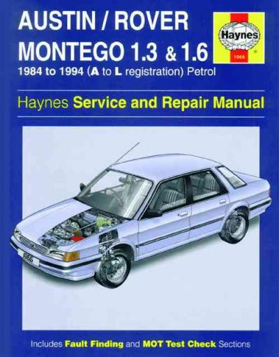 Austin Rover Montego 1.3 1.6 Petrol 1984-1994  USED