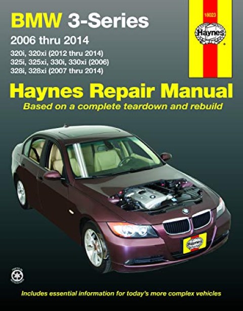 BMW 3-Series Automotive Repair Manual 2006-2014