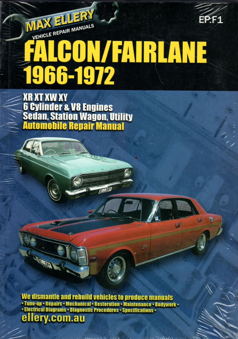 Ford Falcon Fairlane XR XT XW XY 1966 1972   