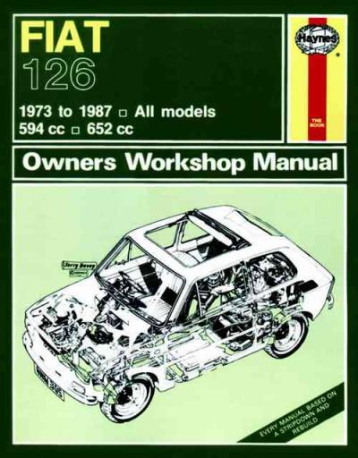 Fiat 126 1973 1987 Haynes Service Repair Manual   
