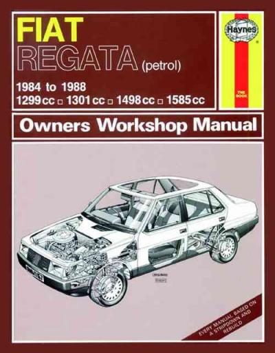 Fiat Regata Petrol 1984-1988 Haynes Service Repair Manual  USED