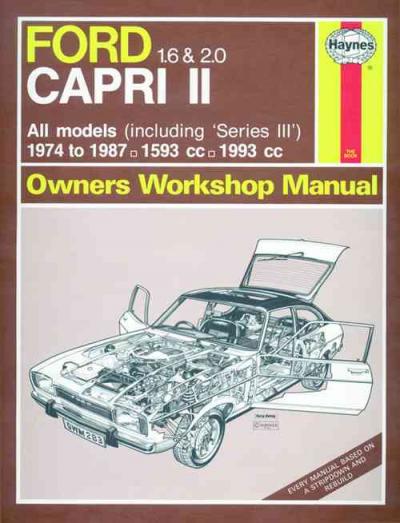 Ford capri service manual