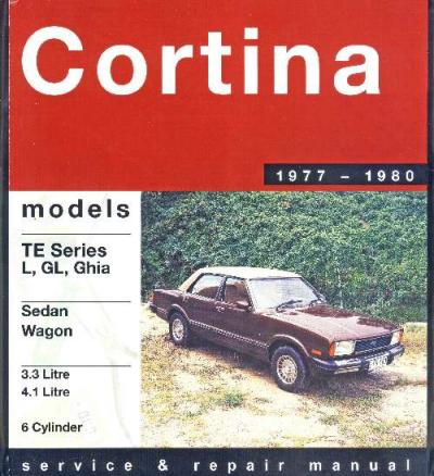 Ford Cortina TE 6 cyl 1977 1980 Gregorys Service Repair Manual   