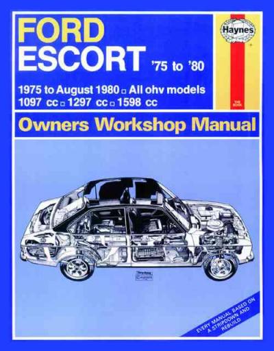 Ford escort repair manual online