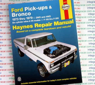 1973 Ford bronco owners manual #8