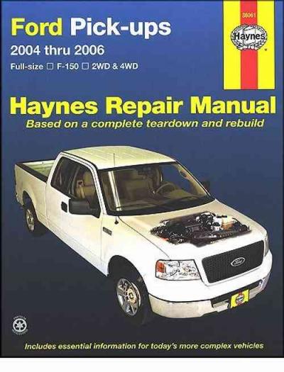 2006 Ford f 150 maintenance manual #6