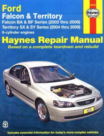 Au ford falcon repair manual #8