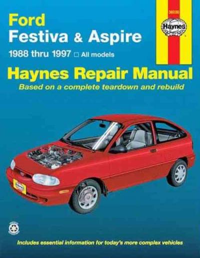 Ford Festiva Aspire 1988-1997 Haynes Service Repair Manual  USED