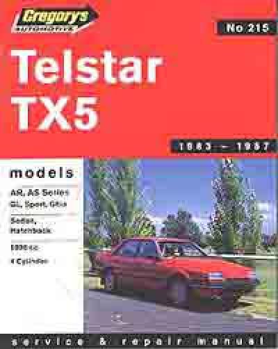 Ford telstar owners manual #8