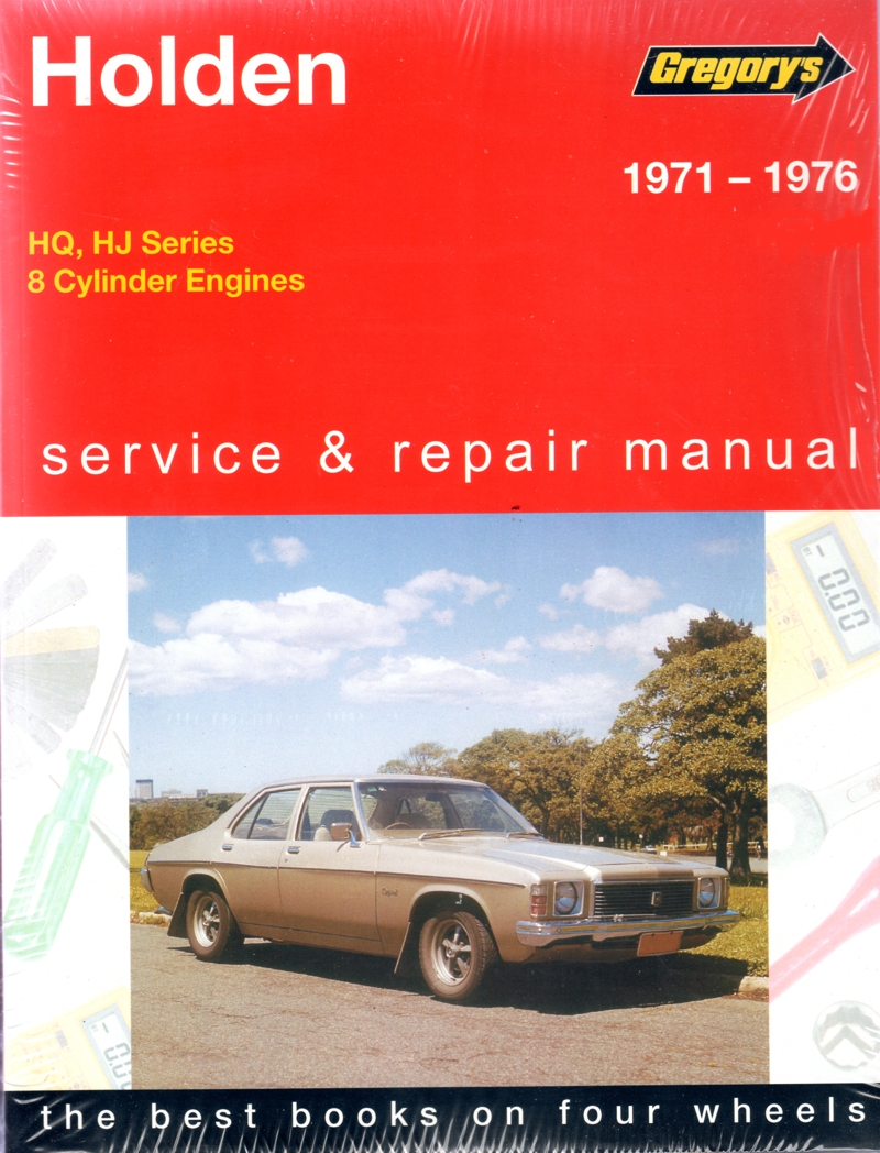Holden HQ HJ 8 cyl 1971-1976 Gregorys Service Repair Manual   