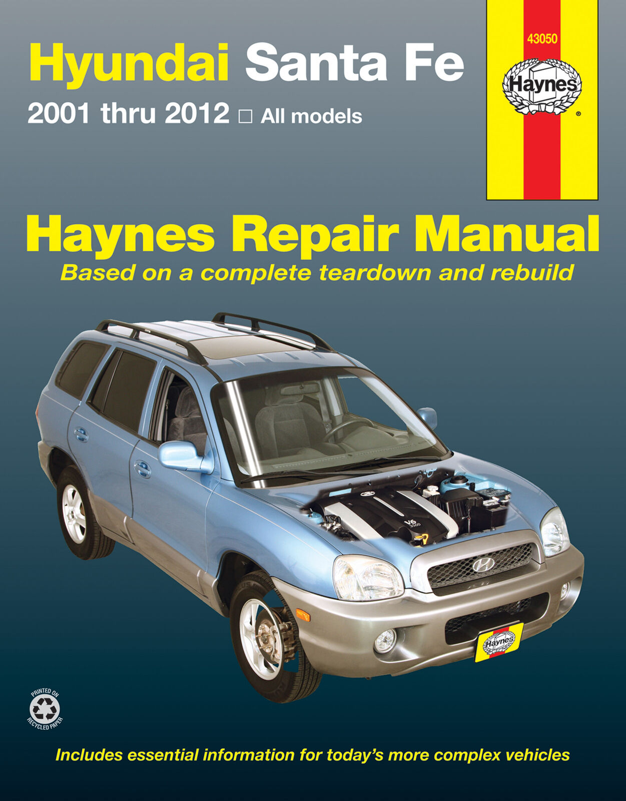 Hyundai Santa Fe 2001-2012  Haynes Service Repair Manual    