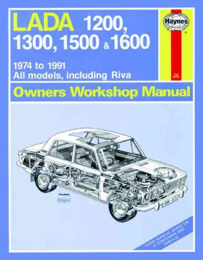 Lada 1200 1300 1500 1600 1974 1991 Haynes Service Repair Manual USED