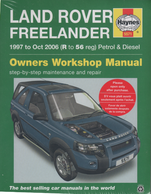 Land Rover Freelander Petrol Diesel 1997-2006 Haynes ...