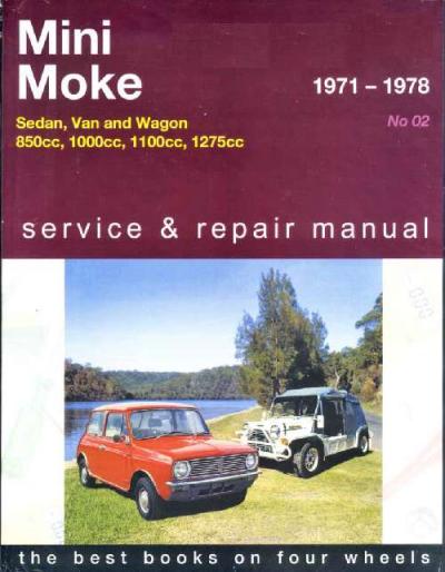 Mini And Moke 1971-1978 Gregorys Service Repair Manual   