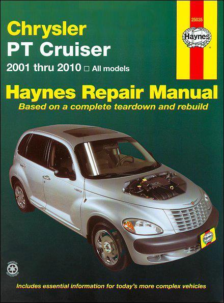 Chrysler PT Cruiser 2001-2010 Haynes Service Repair Manual    
