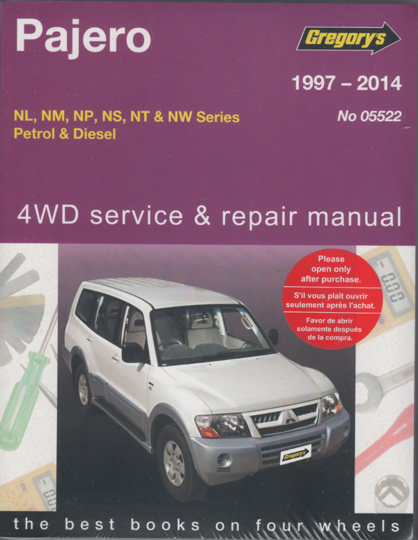 Mitsubishi Pajero 4WD Petrol Diesel 1997-2014 Gregorys ...