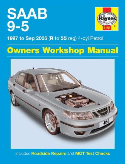 Saab 9 5 Petrol 1997-2005 Haynes Service Repair Manual  USED