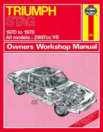 Triumph Stag 1970-1978 Haynes Service Repair Manual USED