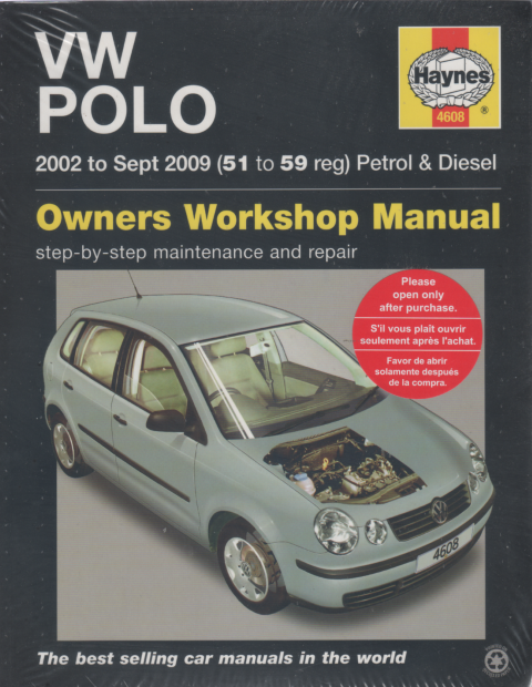 VW Volkswagen Polo Petrol Diesel 2002-2009 Haynes Service ...