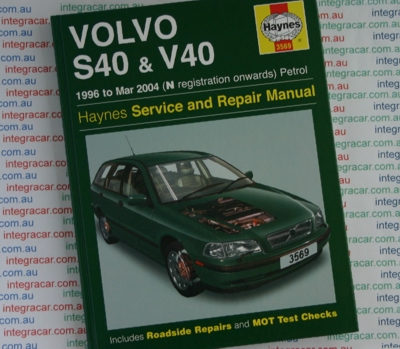 Volvo S40 and V40  Service and Repair manual Haynes 1996 - 2004  NEW