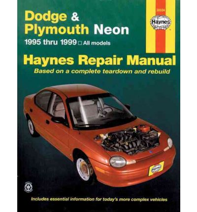Dodge and Plymouth Neon (1995-1999) Automotive Repair Manual