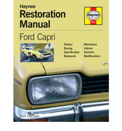 Ford Capri Restoration Manual