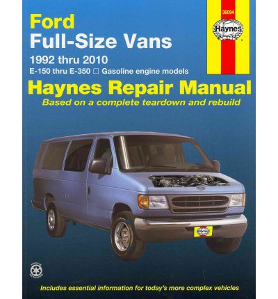 Ford Full Size Vans Service and Repair Manual