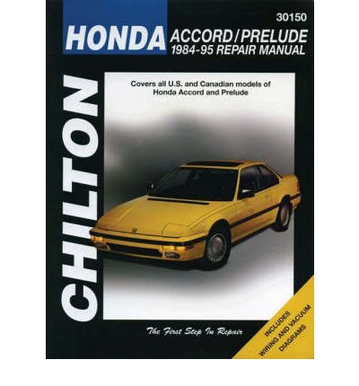 Honda Accord and Prelude (1984-95) Workshop manual