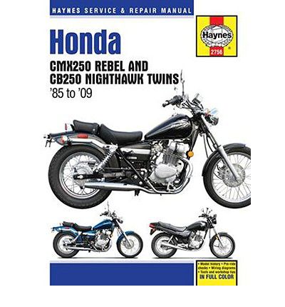 Honda Cmx250 Rebel & Cb250 Nighthawk Twins, '85-'09