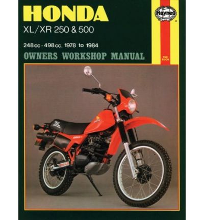 Honda XL/XR250 and 500 1978-84 Owner's Workshop Manual