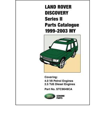 Land Rover Discovery Series II Parts Catalogue 1999-2003 MY