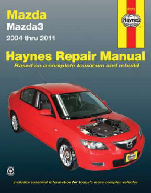 Mazda 3 workshop owners repair manual Haynes 2004-2011 - sagin workshop