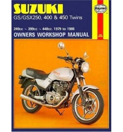 Suzuki GS and GSX 250, 400 and 450 Twins Owners Workshop Manual