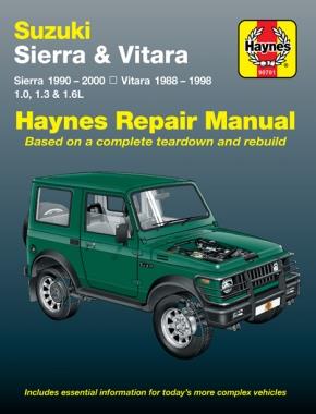 Suzuki Sierra & Vitara 1990 - 2000 Haynes Repair Manual