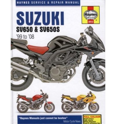 Suzuki SV650 and SV650S Service and Repair Manual