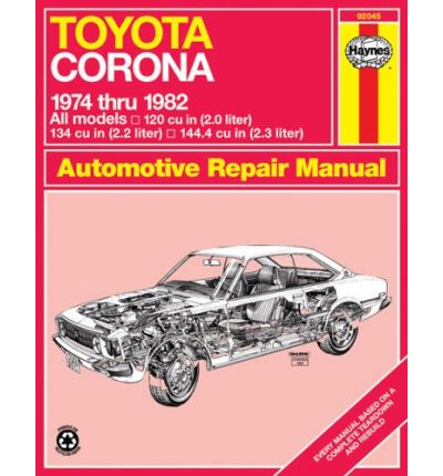 Toyota Corona Automotive Repair Manual