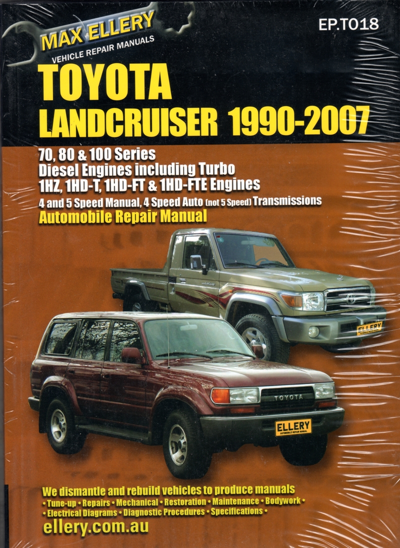 Toyota Landcruiser 1990 - 2007 Diesel 70 80 100 series ...