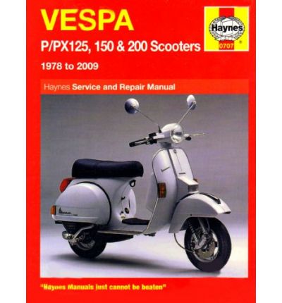 Vespa P/PX 125, 150 and 200 Service and Repair Manual